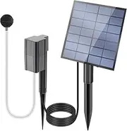 Pond Aerator Solar,Solar Oxygen Pump,Pond Aerator,Solar Bubbler,Pond Air Pump Aerator,Solar Pond Oxygenator,Aquarium Aerator Solar for Outdoor Fish Pond Stock Tank Aquarium
