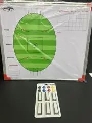 AFL SHERRIN KANGAROO BRAND FOOTBALL COACHES BOARD Double Sided & Magnets - Footy