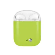 I7S Plus Bluetooth Headset True Stereo Wireless Headset For Apple Iphone - Green