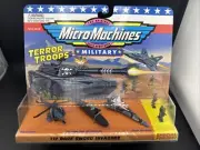 1994 Mirco Machines Military TERROR TROOPS #17 DARK SWORD INVADER COPTER DSS