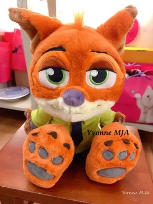 *Yvonne MJA* 美國迪士尼Disney 限定正品 動物方程式 (尼克) (大腳)娃娃