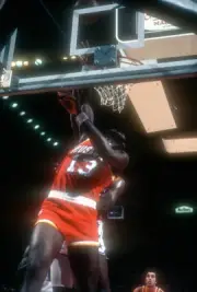 Dwight Jones Houston Rockets in action v the Washington Bullets at- Old Photo