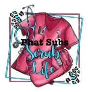 Sublimation Print Scrub Life Healthcare Ready to Press Heat Transfer