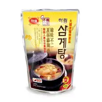 在飛比找momo購物網優惠-【韓味不二】韓國人蔘雞湯1kg