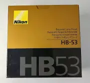 Nikon HB-53 HB 53 hood for Nikkor AF-S 24-120mm f/4 ED G VR lens 77mm filter