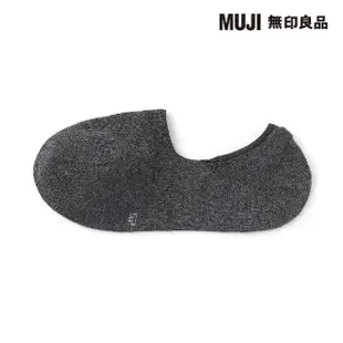 【MUJI 無印良品】女棉混輕薄腳跟防滑隱形襪(共5色)