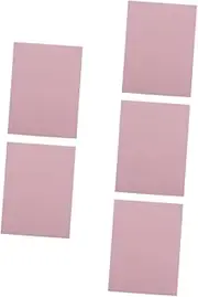 5pcs Engraving Tool Eraser Postage Stamps Rubber Blocks Rubber Block Printmaking Kit Printmaking Carving Blocks Stamp Carving Kit for Artists Stamp Rubber Stamping Block Pink STOBOK