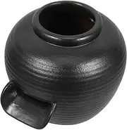 Parliky Ancient Style Ceramic Fish Tank Waterfall Fountain Solar Water Feature for Indoor/outdoor Mini Fountain Decor Fish Tank Water Device