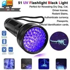 21/51 LED UV Scorpion Detector Hunter Finder Ultra Violet Blacklight Flashlight