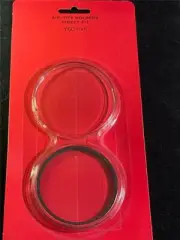 Air Tite Y60mm Black Ring (Australian 5 oz. Silver Lunar Series 1) Coin Capsule