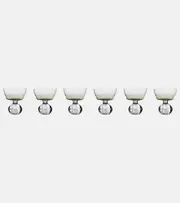[Serax] Serax Eternal Snow M set of 6 glasses by Bela Silva