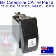 for Caterpillar 142-9331 Hazard Warning Light Rocker Switch 257B3 267B 277B 287B
