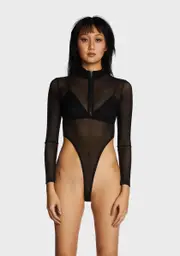 Count Me In Mesh Bodysuit