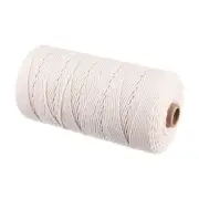 Macrame Cord, Soft Twisted Cotton Rope Biodegradable Cord for Wall 450m 1mm