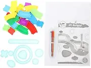 Family Scratch and Paint Set Boys and Girls Painting Paper Scratch Paper Toy Hand Drawing Art Promote Creativity Bonding
