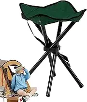 Portable Camping Stool, Travel Stool, Folding Fishing Stool - Portable Camping Stool, Lightweight Folding Stool for Outdoor Hiking, Backpacking, Fishing, Picnic