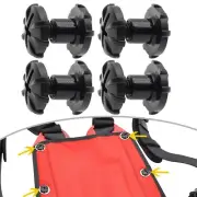 Pack of 4 Diving Backboard Cushion Screws for Effective Buoyancy Adjustment