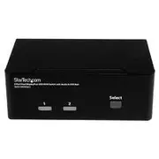 StarTech 4K Dual KVM Switch for DisplayPort Computers and Monitors - SV231DPDDUA2