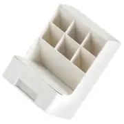 Pen Holder Marker Storage Box Desk Organizer for Pens Office Plastic Pencil