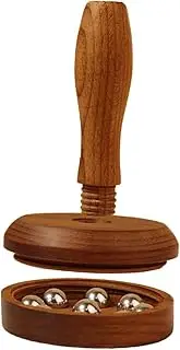 SHERCHPRY Steel Ball Beech Massage Roller for Muscle Relaxation Pressure for Foot Hand Leg Back Comfortable Beads for Enhanced Circulation and Abdominal Relief