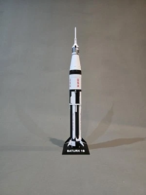 Saturn 1B Rocket Model | 1:144 Scale | 472mm / 19 Inch | Spacecraft Display Mode