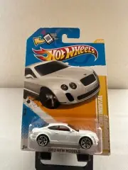 Hot Wheels 2012 New Models Bentley Continental Supersports White #36/50 N23