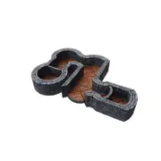 WarLock Tiles Dungeon Angles & Curves RPG Game Miniature 14y+