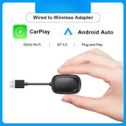 2 In1 CarPlay & Android Box Wireless CarPlay Adapter Wired to Wireless CarPlay