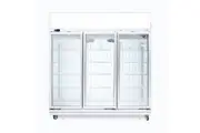 Bromic Upright Display Freezer - 1507L - 3 Doors - Flat Glass - Lightbox