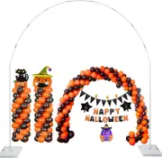 Balloon Arch Stand Kit, 2IN1 Metal Balloon Column Arch with Weighted Water Bag f