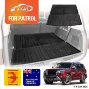 Trunk Cargo Mat Boot Liner Luggage Tray for Nissan Patrol Y62 Series 2012-2024 (for: Nissan)