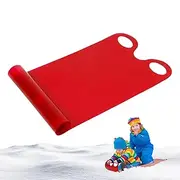Rollable Sled ,Snow Sled for Kids | Flexible Snow Sled for Kids | Flexible Roller Snow Sled for Kids, Portable Snowboard Sled for Toddlers to Play in