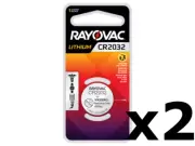 Audi Volkswagen (1995+) Key Battery CR2032 (2) RAYOVAC (for: Volkswagen)