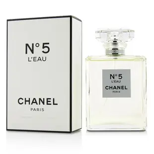 香奈兒 No.5 LEau女性淡香水No.5 LEau Eau De Toilette Spray 100ml/3.4oz