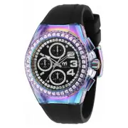 TechnoMarine Cruise Glitz Women's 40mm Rainbow Crystals Chrono Watch TM-121053