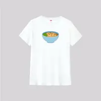 在飛比找蝦皮購物優惠-T365台灣美食麻醬麵乾拌麵拉麵棉素T恤短袖潮T女裝男裝兒童