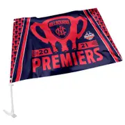 Melbourne Demons 2021 AFL Premiers Premiership Car Flag CAR Flag includes Pole