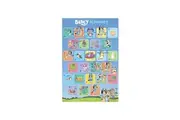 Bluey Alphabet ABC Educational Poster 91.5x61cm Kids Room Hanging Wall Decor