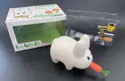 Frank Kozik SIGNED 07 Kidrobot Series 1 5" Mini Labbit Carrot Pipe AUTOGRAPHED