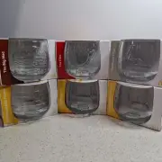 McDonalds -50 Years of Maccas Wobbling Glasses x 6 Cup Complete Set Bundle Lot
