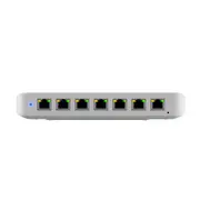 Ubiquiti Ultra 210W, Compact 8-port Layer 2 GbE PoE Switch Versatile Mounting Option,7 GbE PoE+ Output& 1 GbE port, Optiona PoE++ Input, Incl 2Yr Warr
