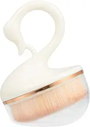 Healeved Flat Top Makeup Brush for Foundation Concealer Oval Shape with Swan Handle for Effortless Application Soft Bristles for Blending for Professional Use
