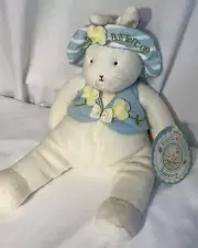2002 Hallmark Buttercup Bunnies by the Bay Plush Easter Bunny Rabbit Bonnet NWT