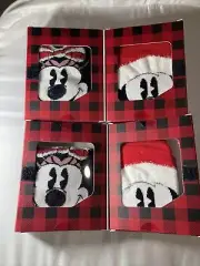 Mickey Minnie Mouse Gift Box Youth Socks 2 SETS