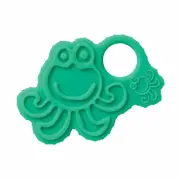 oogaa Home Octopus Teether Easy Clean, Baby Safe High-Grade Silicone, Green