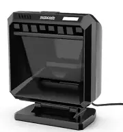 2D Desktop omnidirectional Barcode Scanner.Hands-Free USB Wired QR Barcode Re...