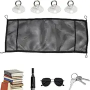 Fizepgo Car Storage Net Bag,High Carrying Capacity Automotive Cargo Nets | Space-Saving RV Netting Pocket RV Storage for Camping Enthusiasts