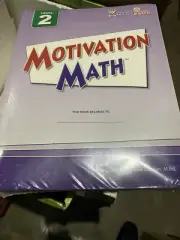 Motivation Math Level 2 Pack Of 5books Sealed