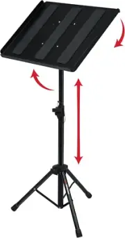 Adjustable Multi-Media Gear Stand Featuring 100X100 Vesa Mounting Brackets | Ide