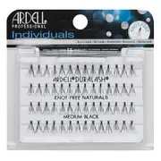 Ardell Individual Knot Free Black False Eyelash Lash Extension Black Medium
